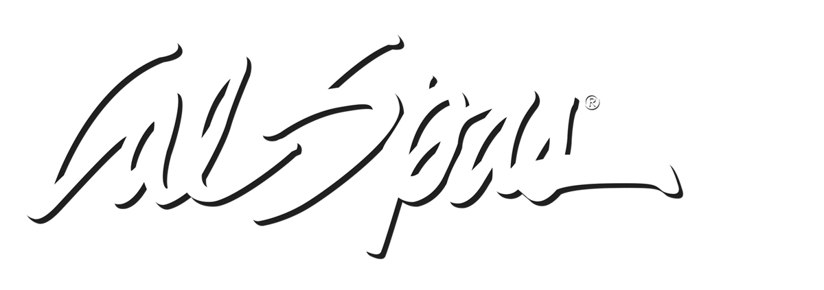 Calspas White logo hot tubs spas for sale North Brunswick Town
